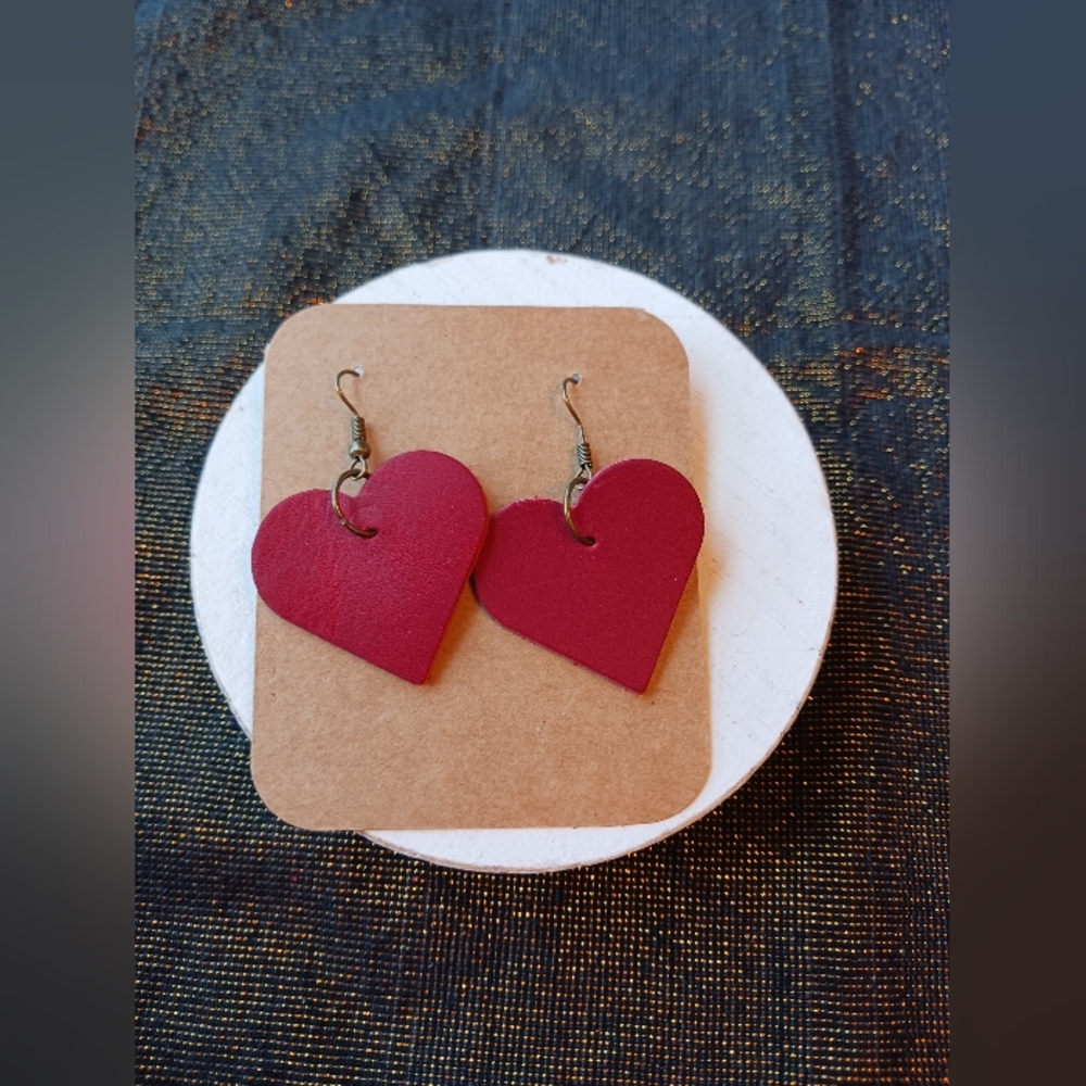 True Red Earrings